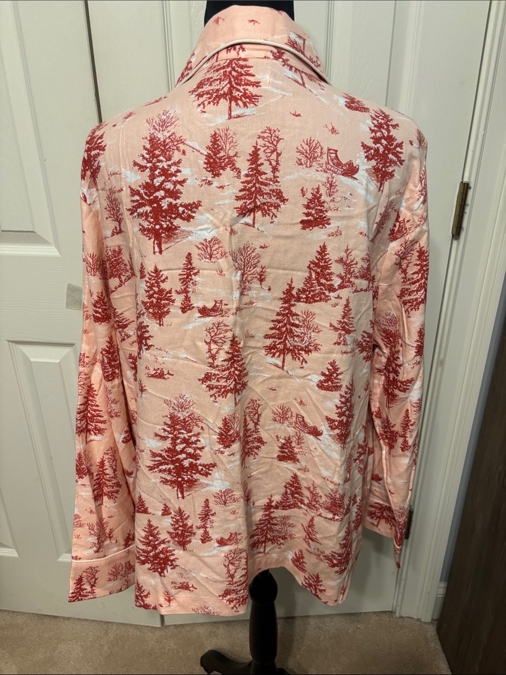 Nordstrom Cozy Cotton Blend Flannel Plus Pajama Set - Picture 7 of 13